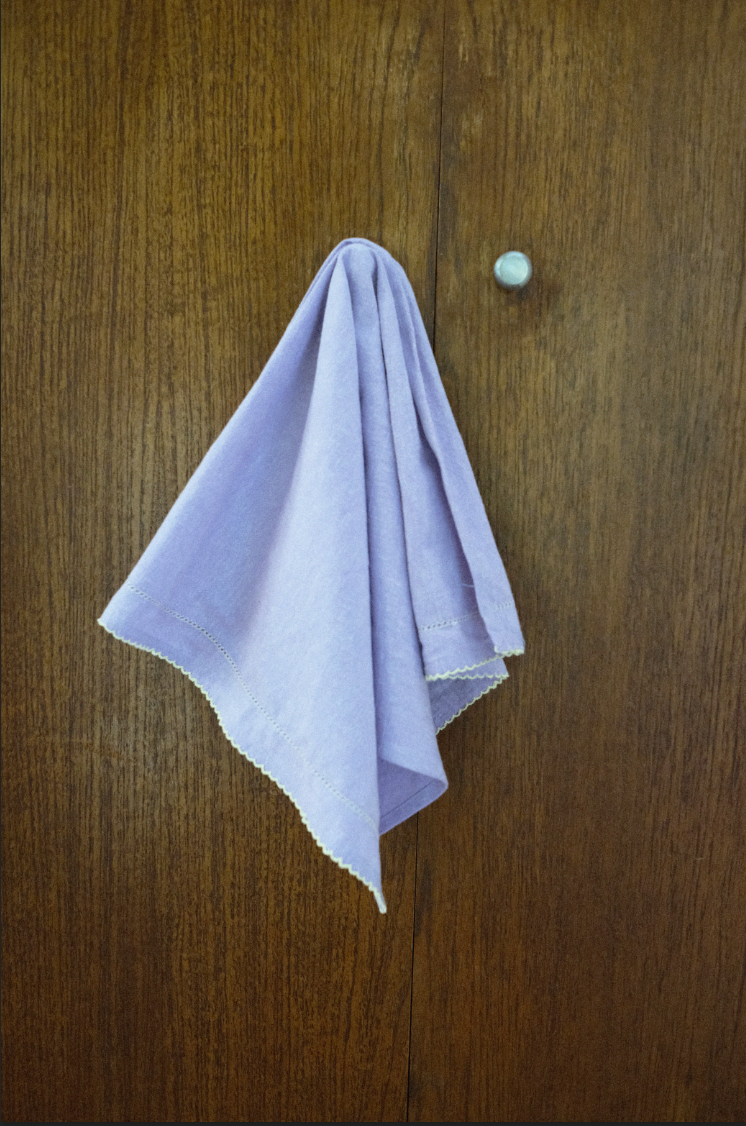 Lilac Tea Towel
