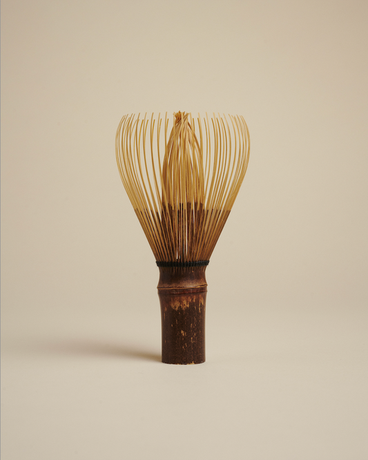 Takayama Chasen Black Bamboo Whisk “Shin” by Kyosuke Kubo