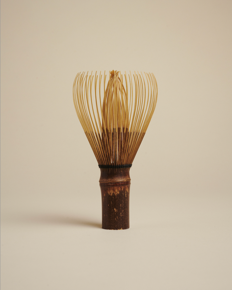 Takayama Chasen Black Bamboo Whisk “Shin” by Kyosuke Kubo